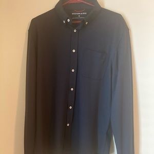 WesternRise LimitlessMerino Button-Down Navy